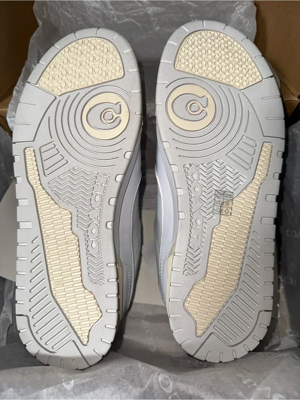 Coach Women’s Soho Sneakers with Cream Accents 👟